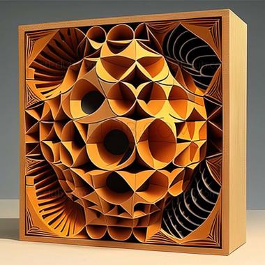 3D model Victor Vasarely (STL)